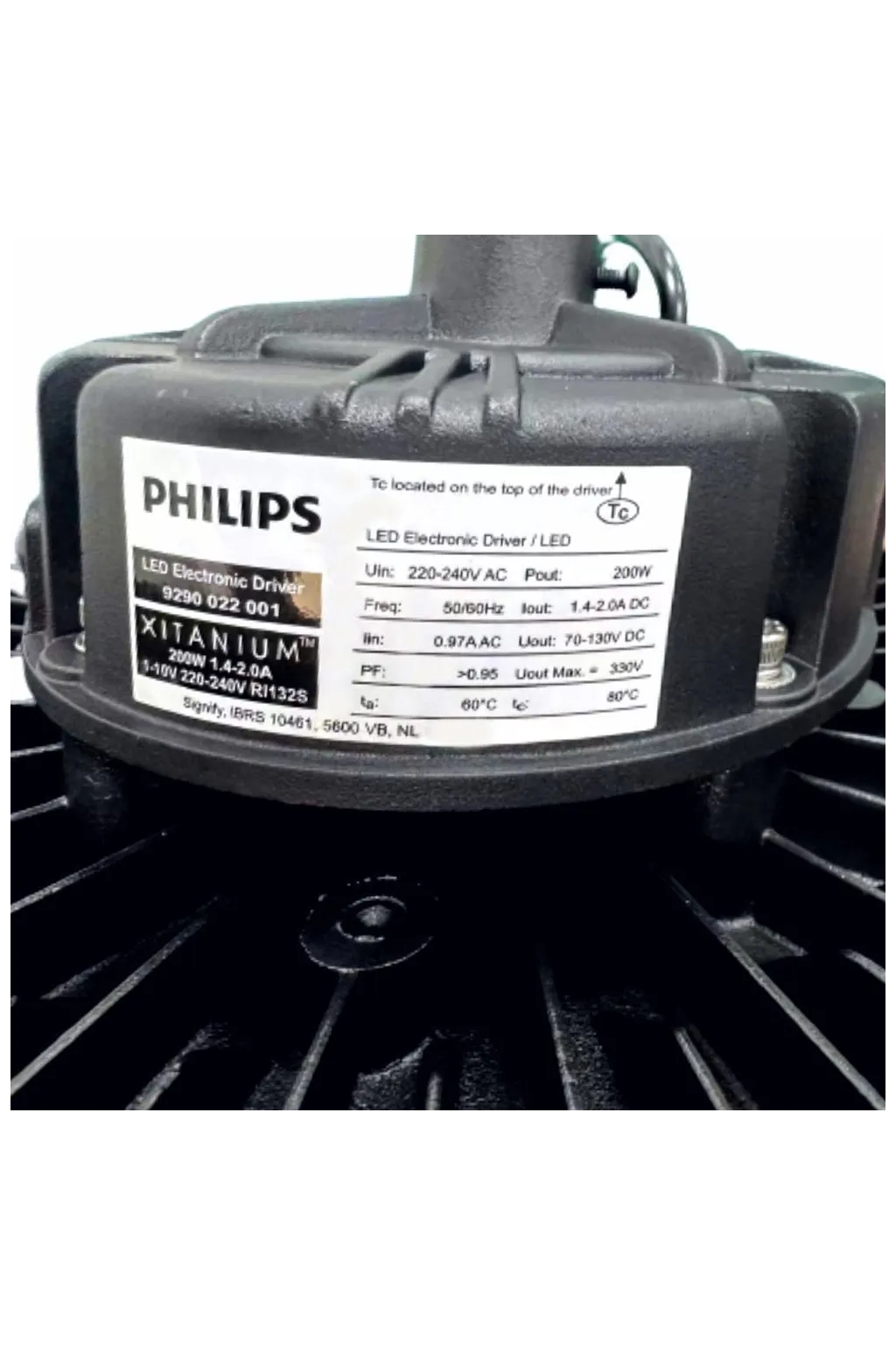 ▷ Cloche LED UFO 200W NEW ITALY | Driver PHILIPS | Dimmable 1-10V