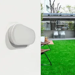▷ 12W 1200Lm PURELIGHT Indoor and Outdoor White Wall Light IP65