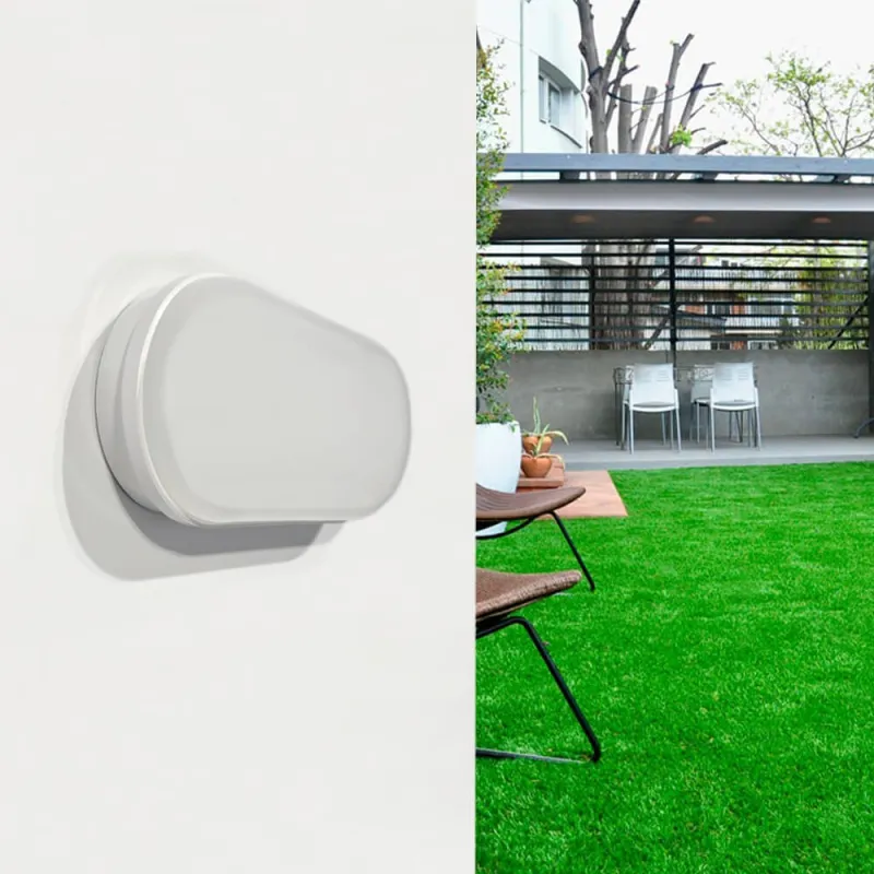 ▷ 12W 1200Lm PURELIGHT Luz de Parede Branca para interior e exterior IP65