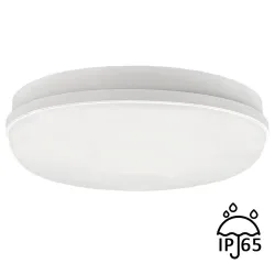 ▷ 12W PURELIGHT Indoor and Outdoor 12W White Circular Ceiling Light IP65