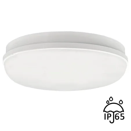 ▷ 12W PURELIGHT Indoor and Outdoor 12W White Circular Ceiling Light IP65