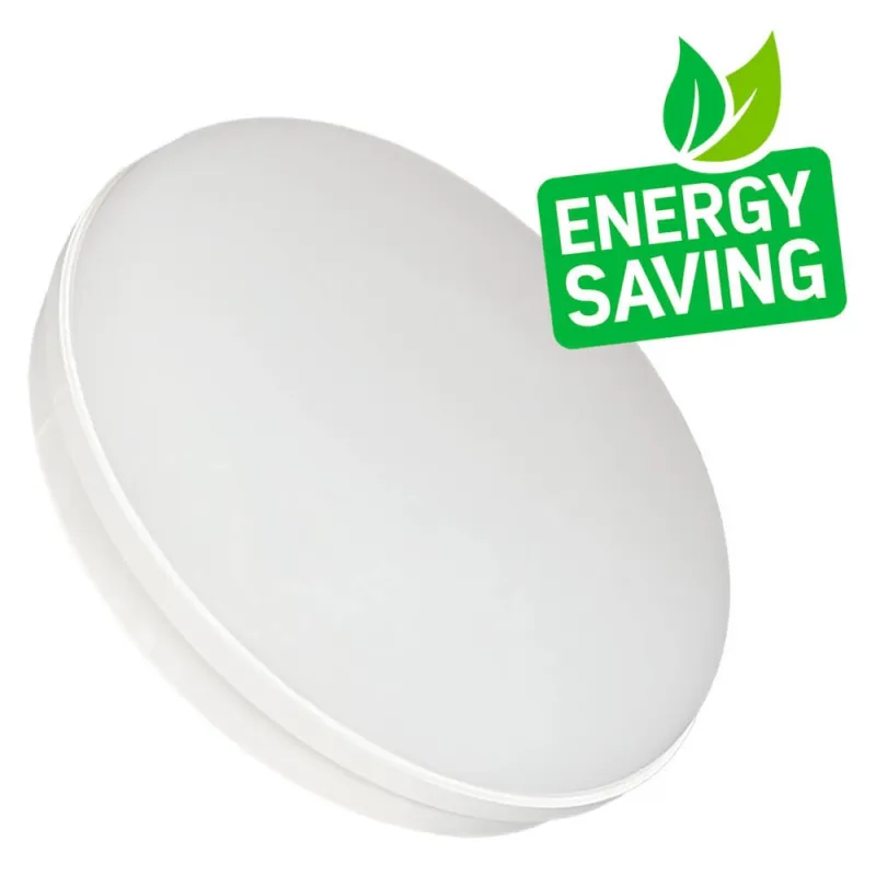 ▷ 12W PURELIGHT Indoor and Outdoor 12W White Circular Ceiling Light IP65