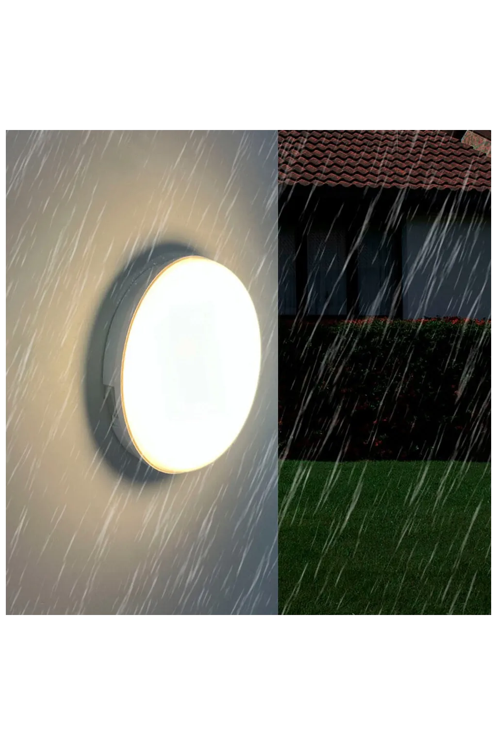 ▷ 12W PURELIGHT Indoor and Outdoor 12W White Circular Ceiling Light IP65