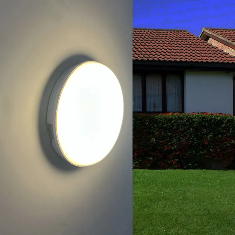 ▷ 12W PURELIGHT Indoor and Outdoor 12W White Circular Ceiling Light IP65