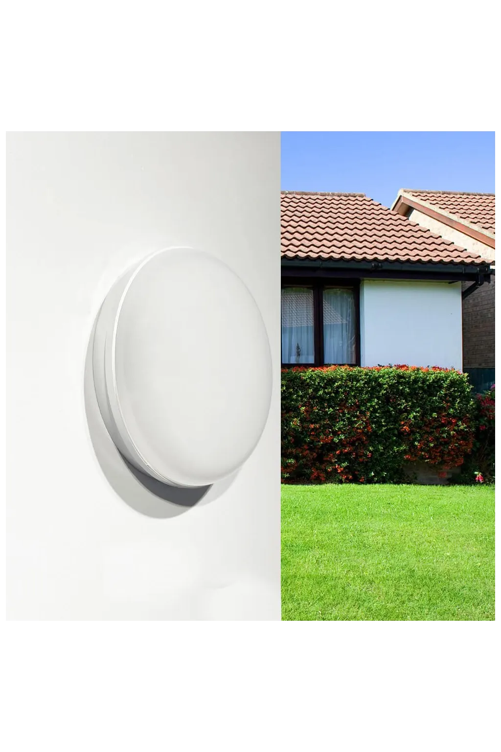 ▷ 12W PURELIGHT Indoor and Outdoor 12W White Circular Ceiling Light IP65