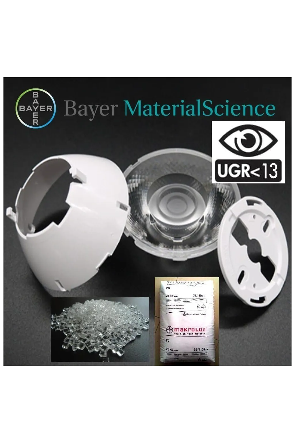 Spot LED 40W à 30W NEW MAYA Blanc Rail TRIPHASÉ Lumière sélectionnable CCT