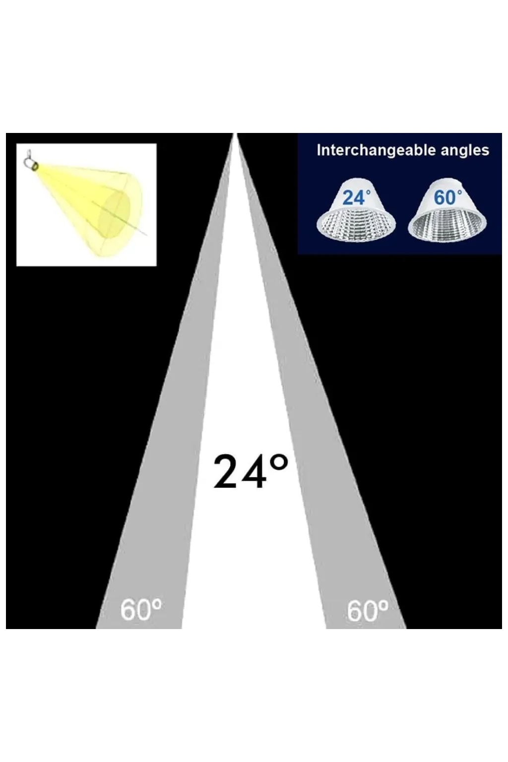 Foco LED 40W a 30W NEW MAYA Blanco Carril TRIFÁSICO Luz Seleccionable CCT