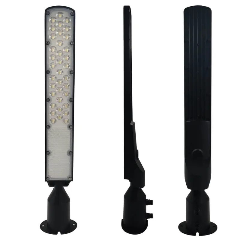 ▷ Lampione a LED nero AREA FLEX orientabile OSRAM Chip da 100W - Outdoor IP65