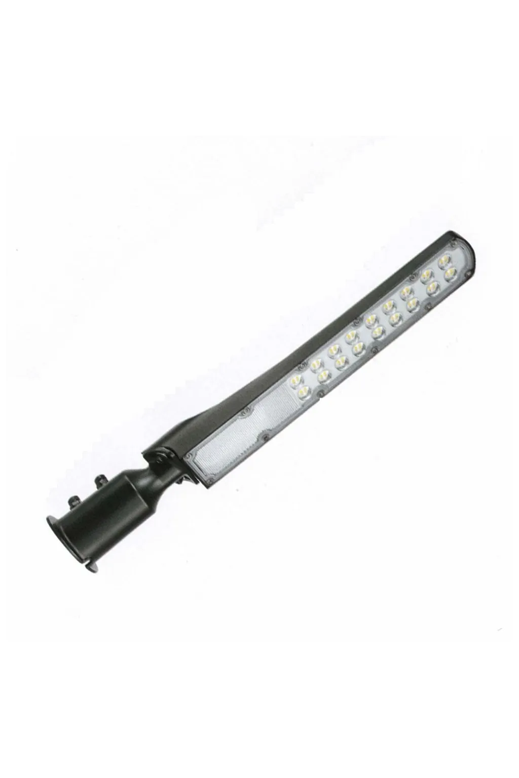 ▷ Poste de luz LED preto de 100W AREA FLEX Orientável OSRAM Chip - Exterior IP65