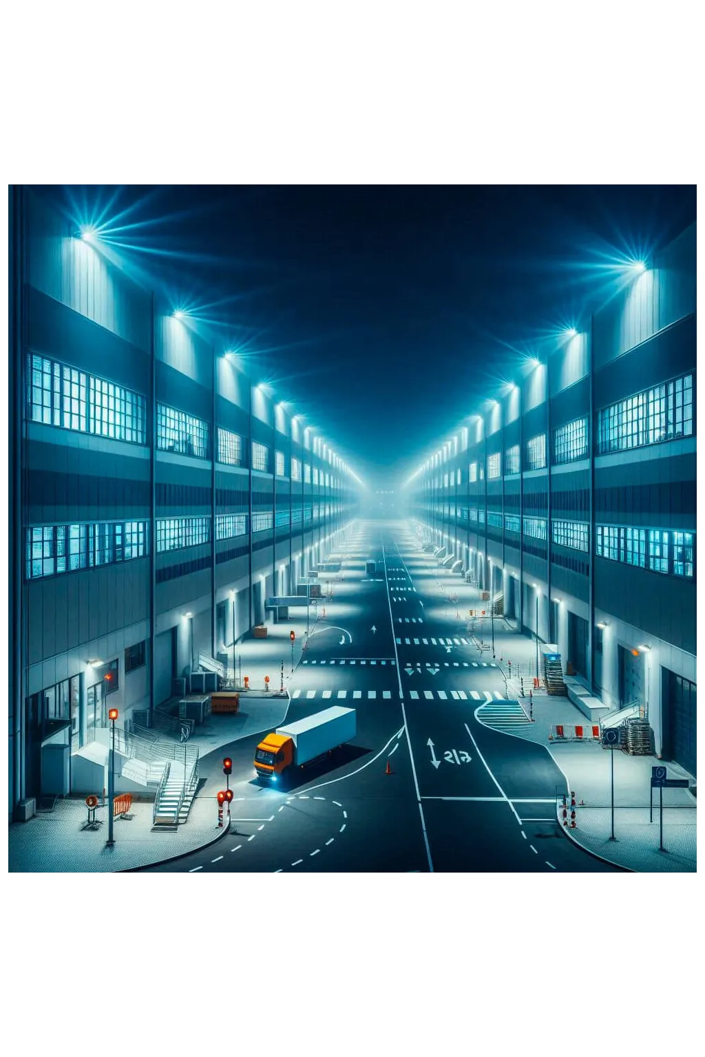 ▷ Lampadaire LED noir 50W AREA FLEX Orientable OSRAM Chip - Extérieur IP65