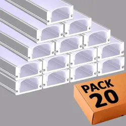 BUY Profile 2 Meters - U - Aluminum - for LED