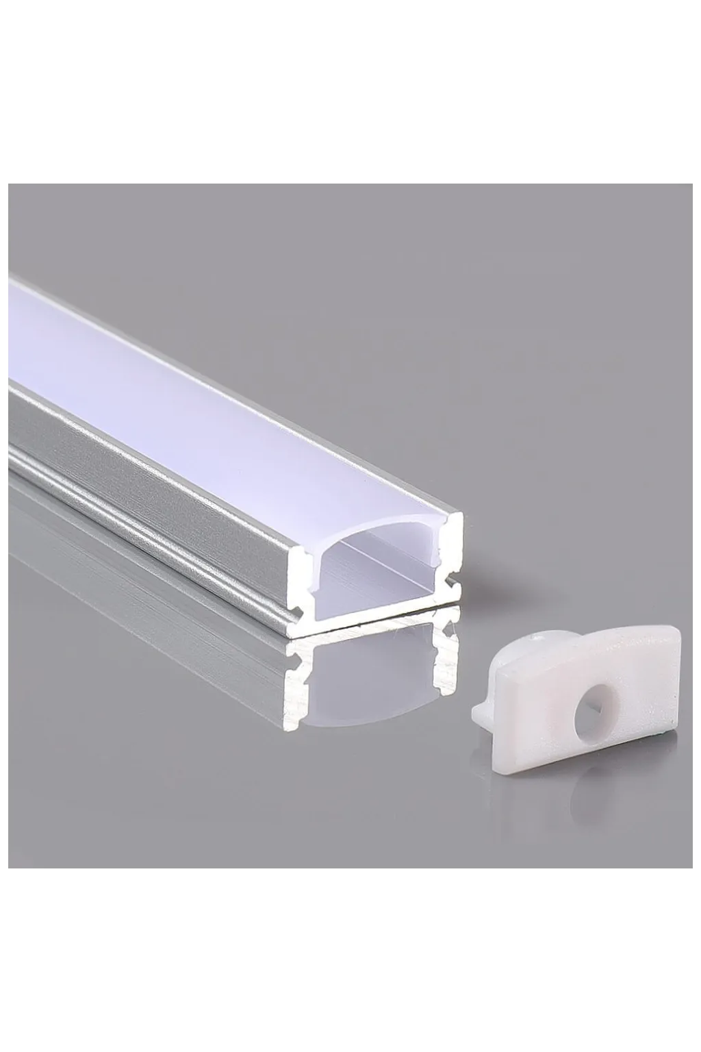 Profilo Alluminio - 2 Metri - U - per LED
