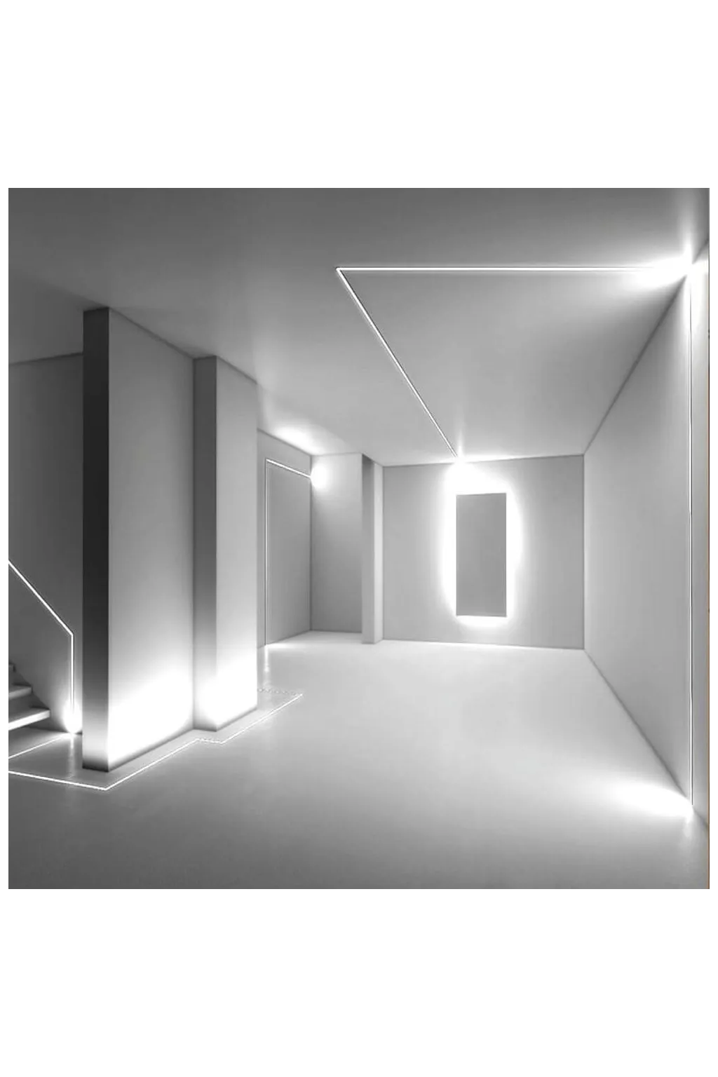 Profilo Alluminio - 2 Metri - U - per LED