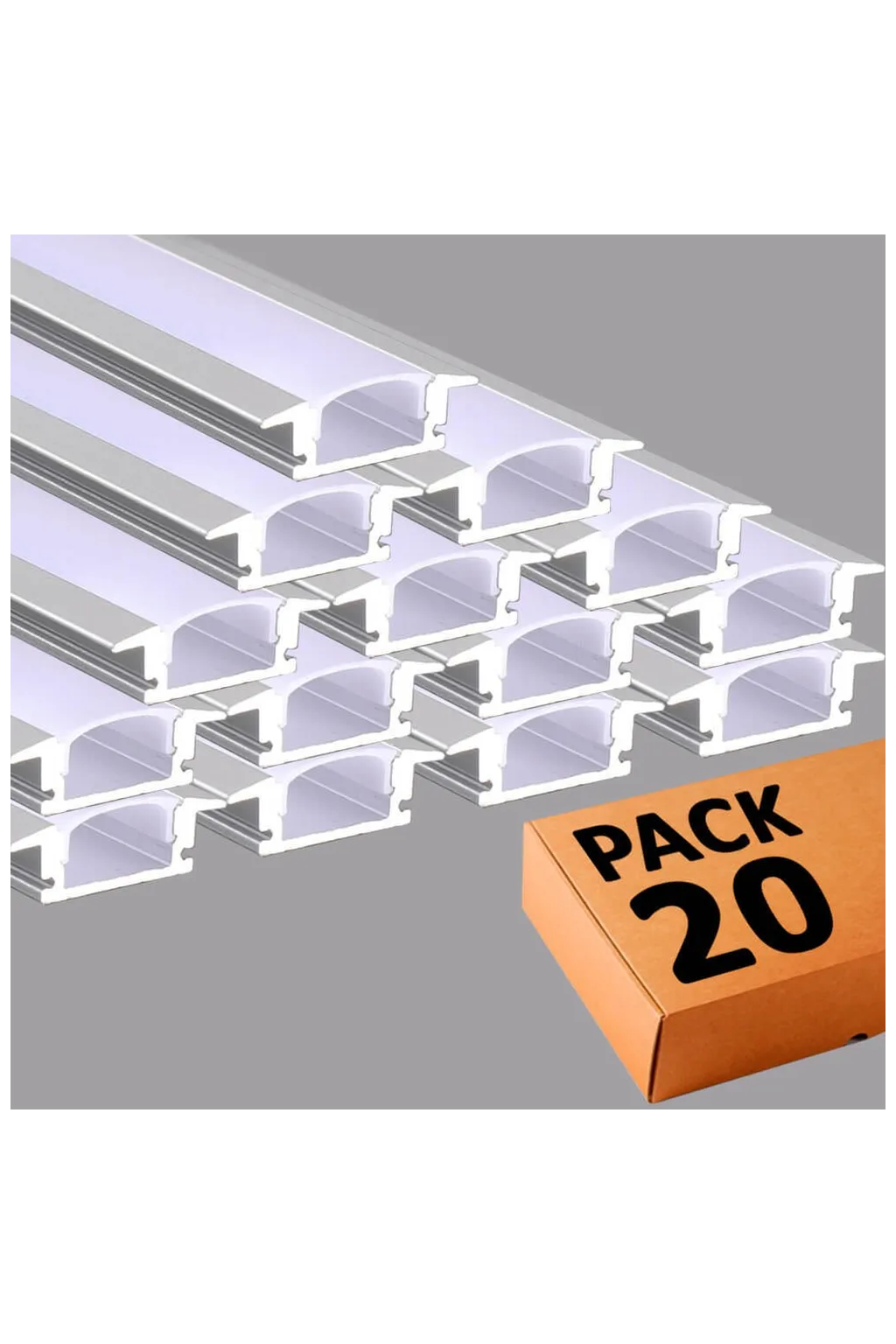 ACHETER Profilé 2 mètres Aluminium - à encastrer