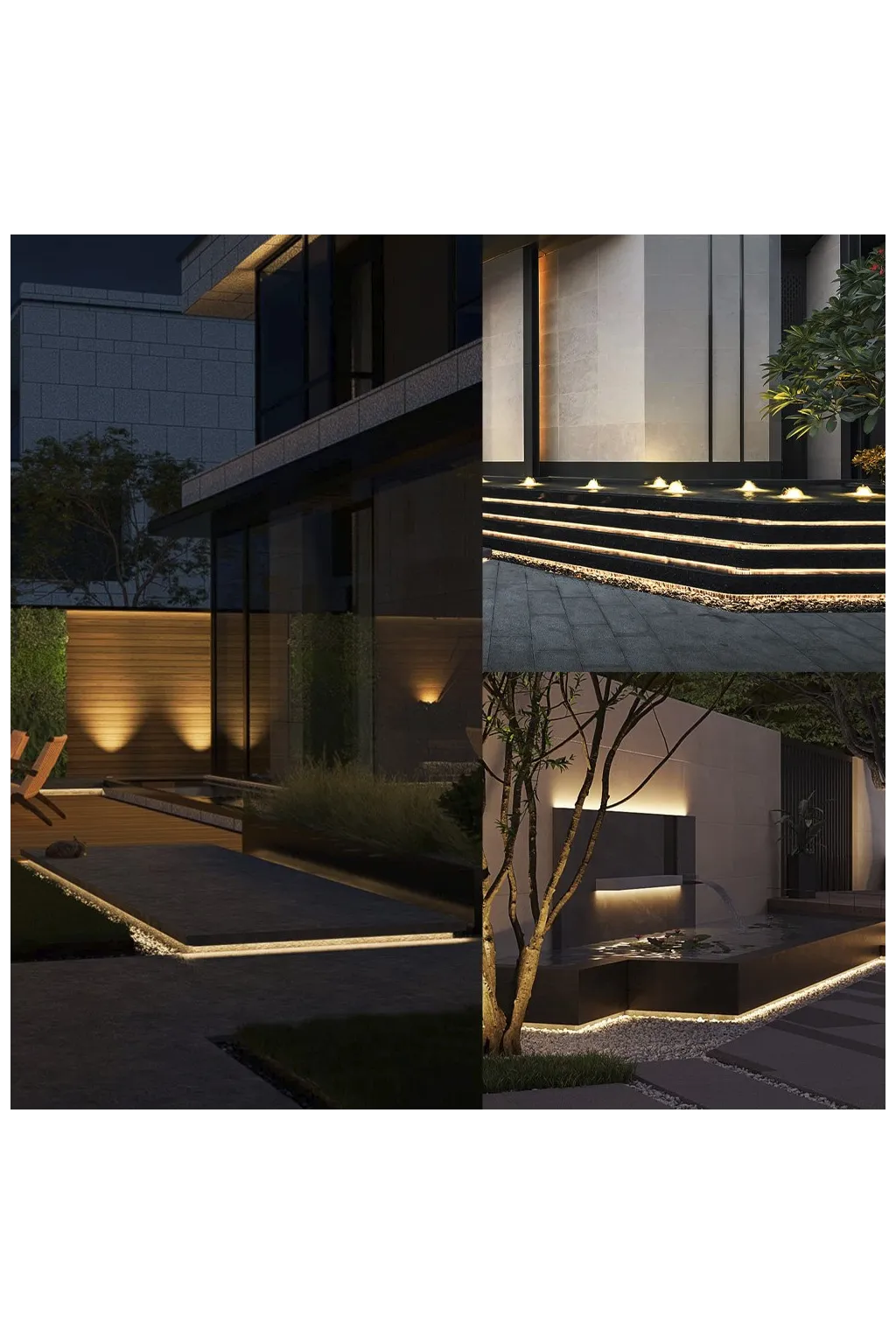 ✔️ Striscia LED da Esterno 220V 20M Sommergibile IP67 - Varie Biancos