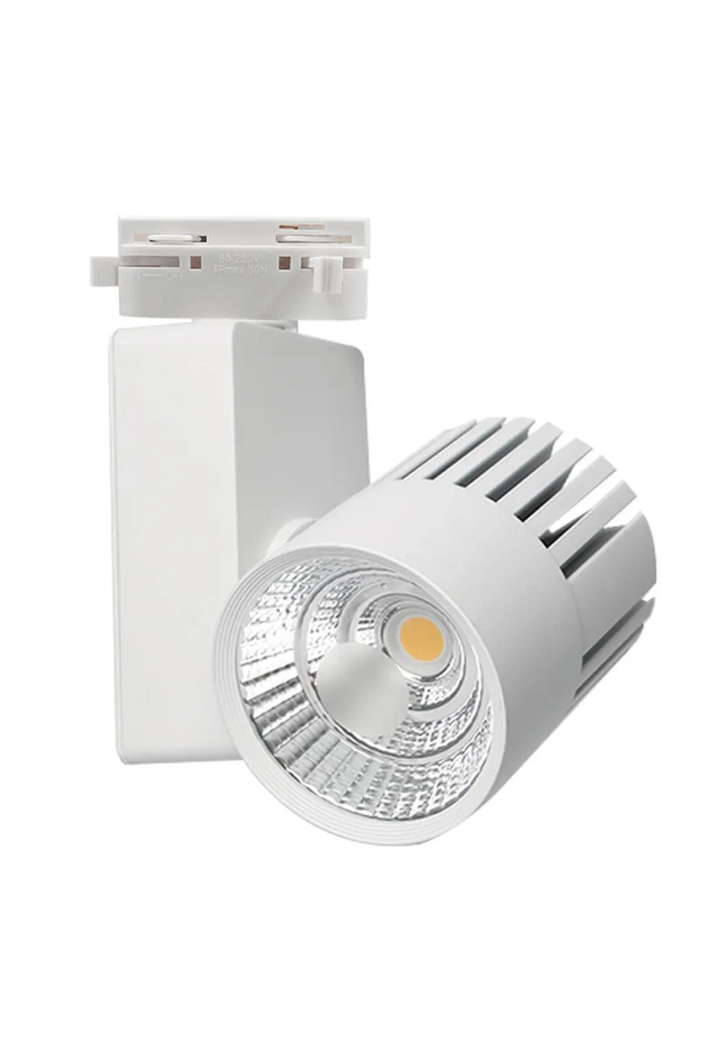 ▷ Spot Led Rail Monophasé GRAZ 40W CRI+98 | Chip Bridgelux | 3CCT