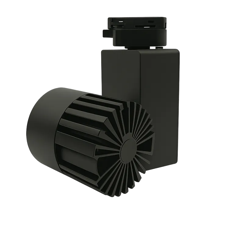 ▷ Comprar Foco Carril Monofásico Negro 40W GRAZ | Luz 3CCT CRI+92