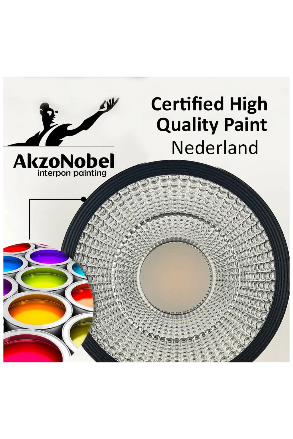 ▷ Acheter Projecteur Rail Monophasé Noir 40W GRAZ | Lumière 3CCT CRI+92