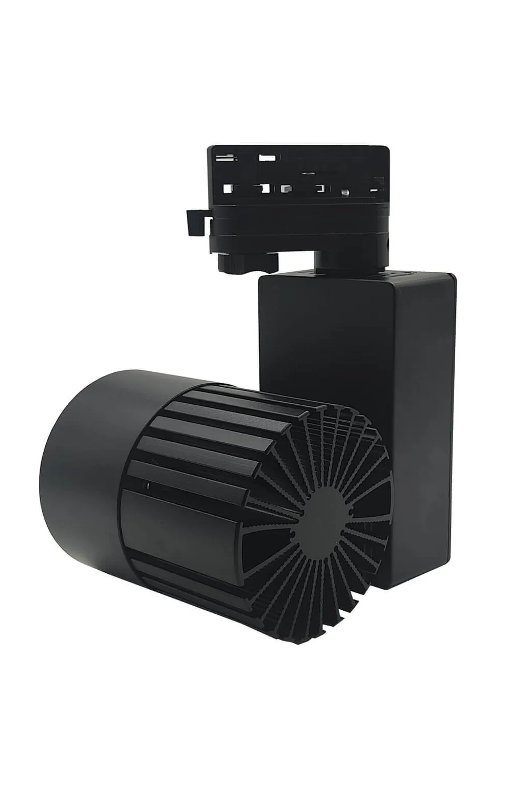 ▷ Acheter Spot LED Noir Rail Triphasé 40W GRAZ | 3CCT Lumiére CRI+92