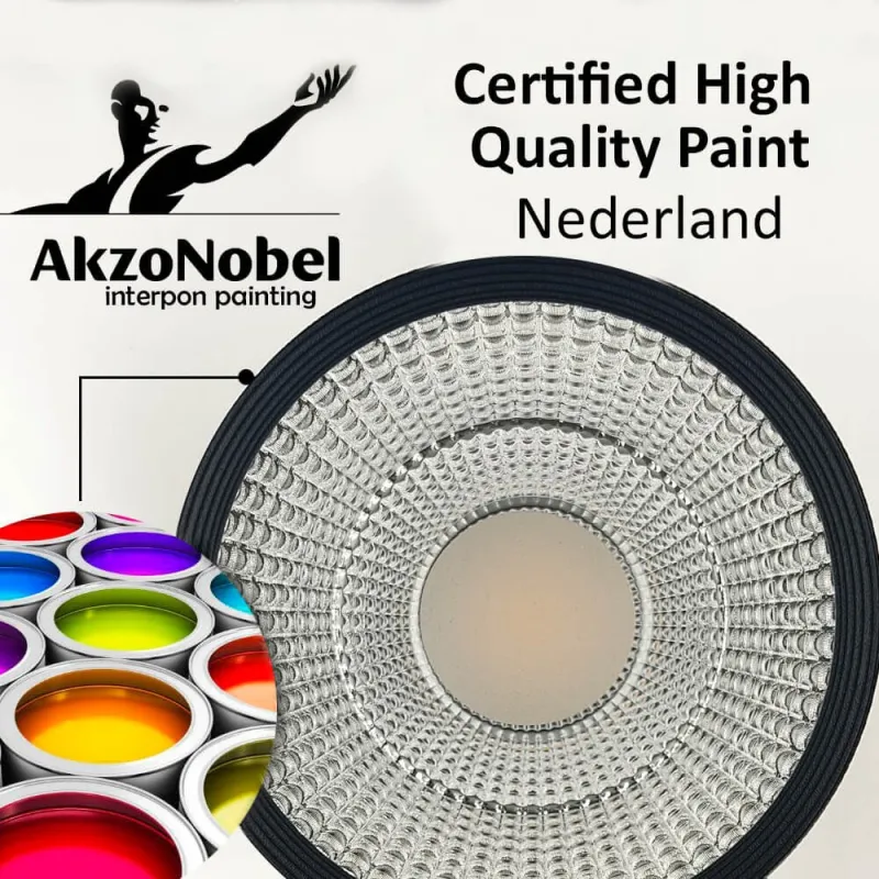 ▷ Comprar Foco LED GRAZ Calha Trifásico Preto 40W | Luz 3CCT CRI+92