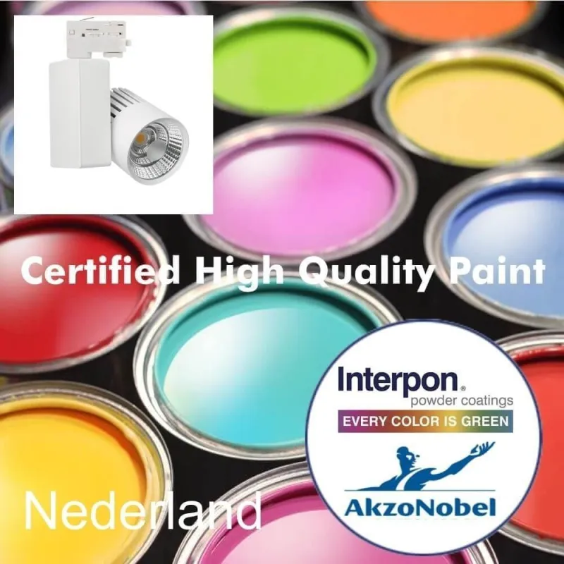 ▷ Buy Black 3-Phase 40W Tracklight GRAZ | 3CCT Light CRI+92