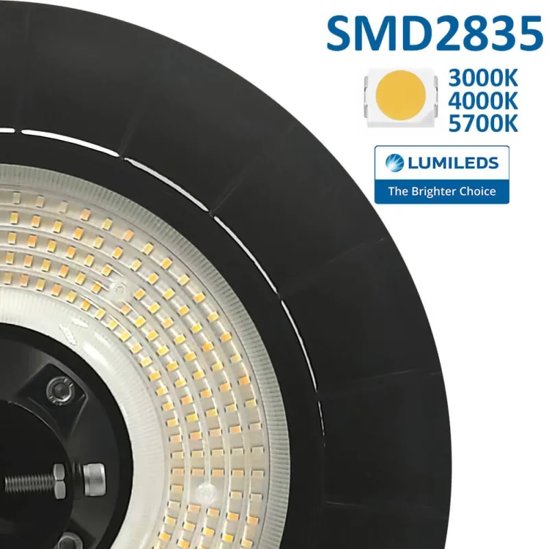 ▷ PARK CITY Professional Circular 80W 3CCT LED Street Light | 360º Light