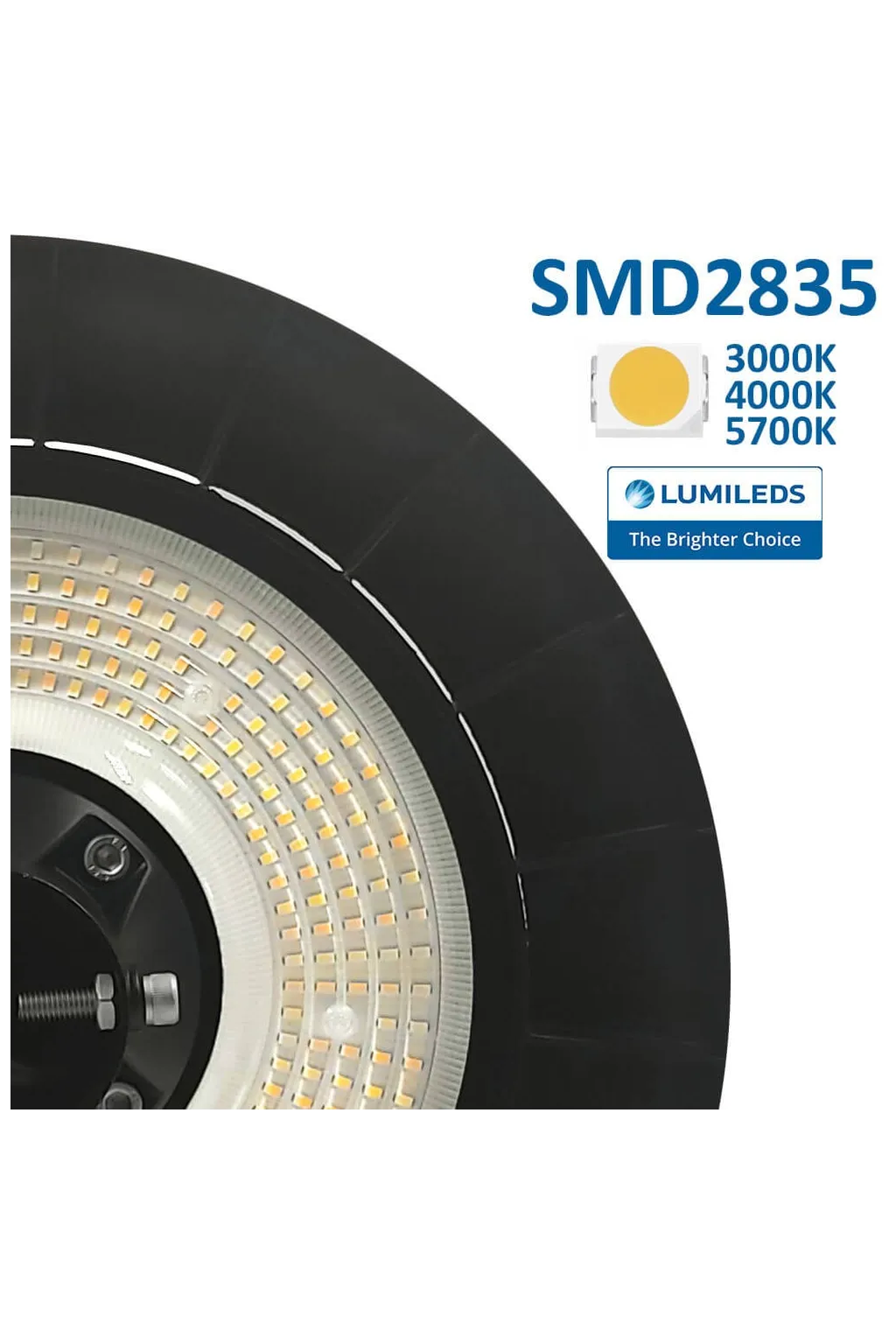 ▷ PARK CITY Professional Circular 80W 3CCT LED Street Light | 360º Light