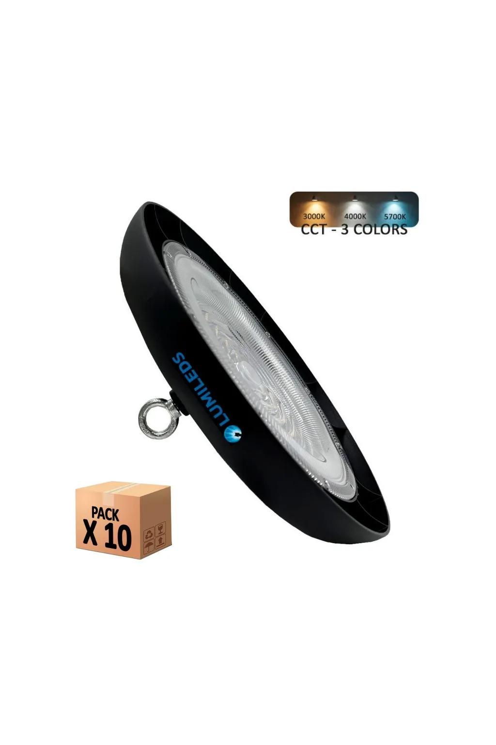 ▷ Cloche LED UFO TITAN 150W NEW TITAN 3CCT | Éclairage industriel