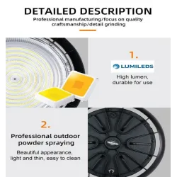 ▷ Campânula LED UFO TITAN 200W NEW TITAN 3CCT | Iluminação Industrial