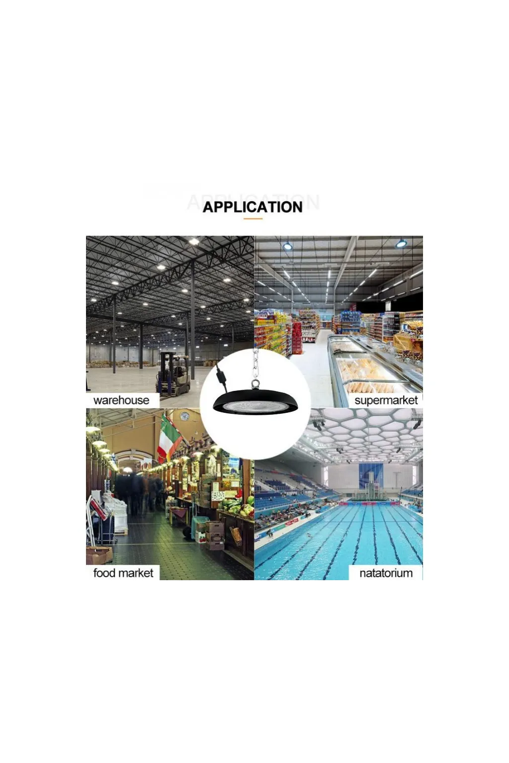 ▷ Campana LED UFO TITAN 200W NEW TITAN 3CCT | Illuminazione industriale