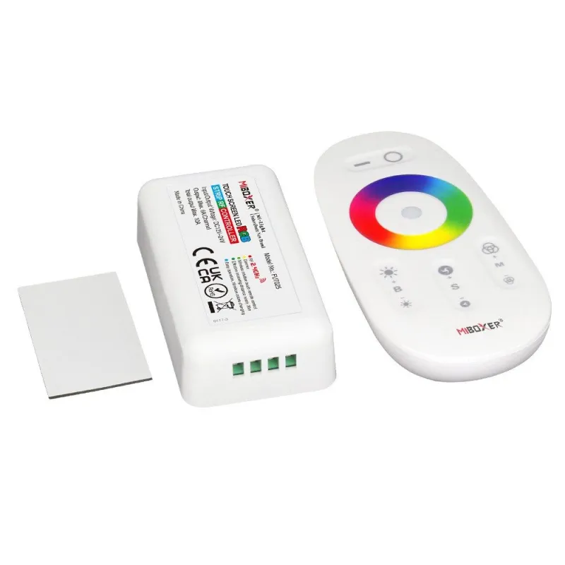 RGB LED Strip Controller 12-24V RF 2.4GHz Remote | Ibérica