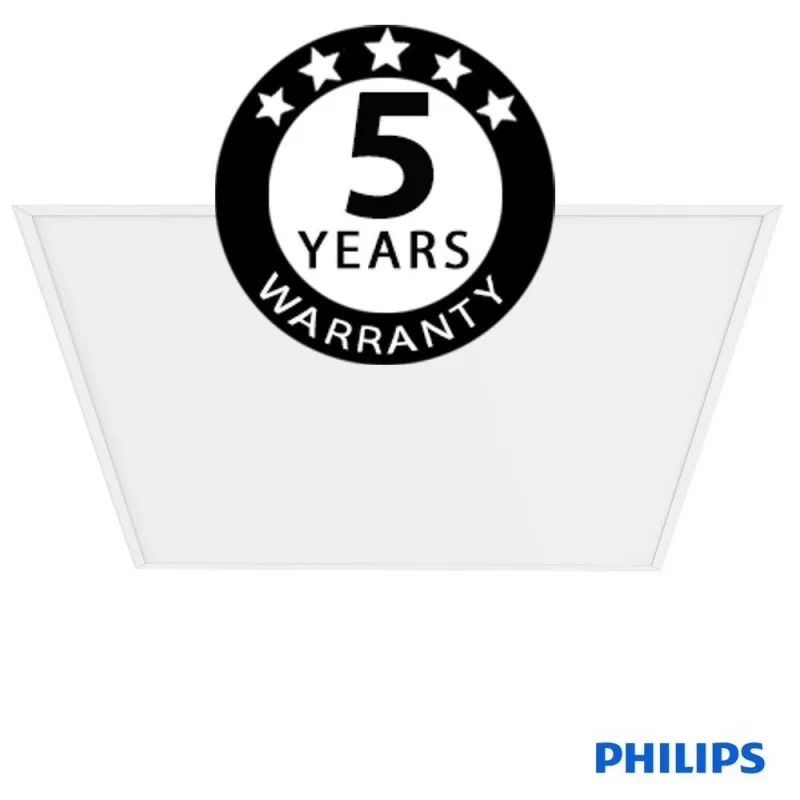 ▷ Pack 10 Painéis LED 60x60 40W para Tetos removíveis | Driver Philips