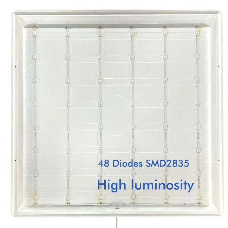 ▷ Pack 10 Dalles LED 60x60 40W Plafonds amovibles | Driver Philips