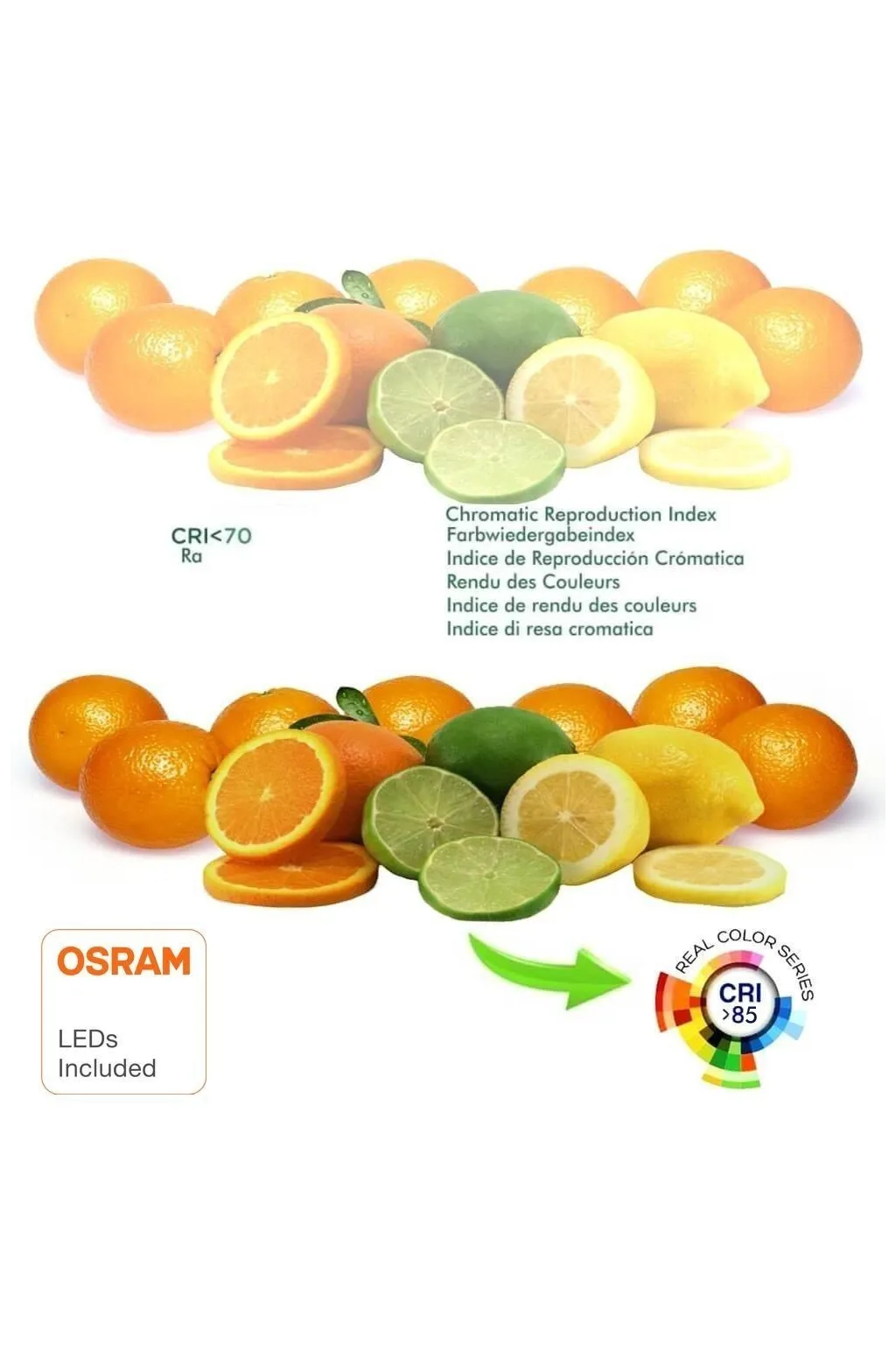 ▷ OSRAM 40W Rectangular Adjustable LED Downlight | Selectable 3CCT Light