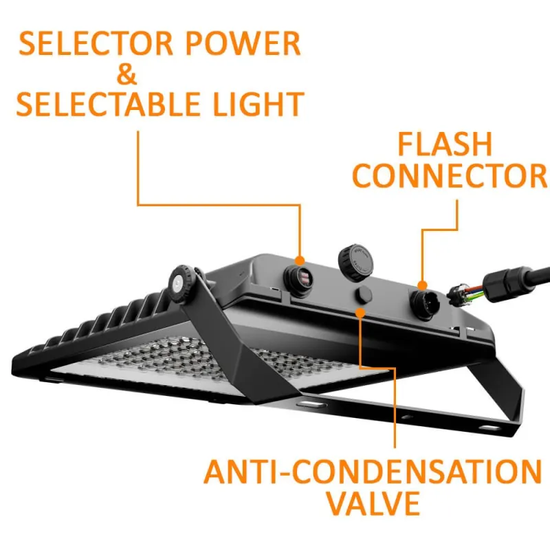 ▷ Faretto LED MAXLITE 200W | Potenza Regolabile & 3CCT | IP65