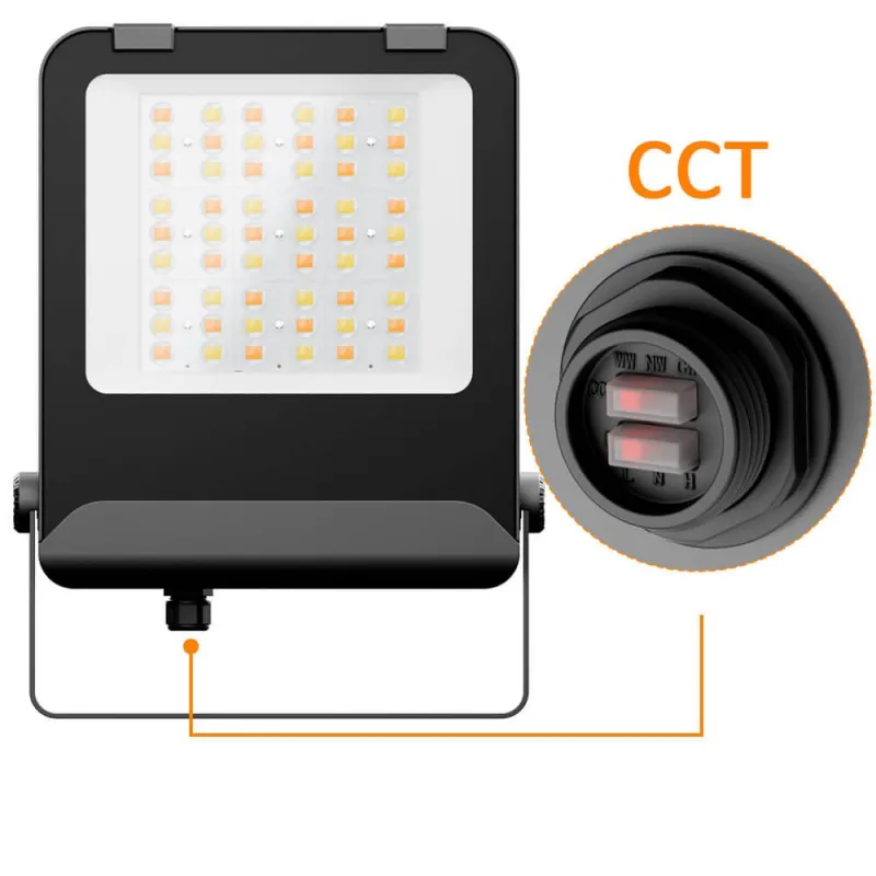 ▷ MAXLITE LED Floodlight 200W | Adjustable Power & 3CCT | IP65