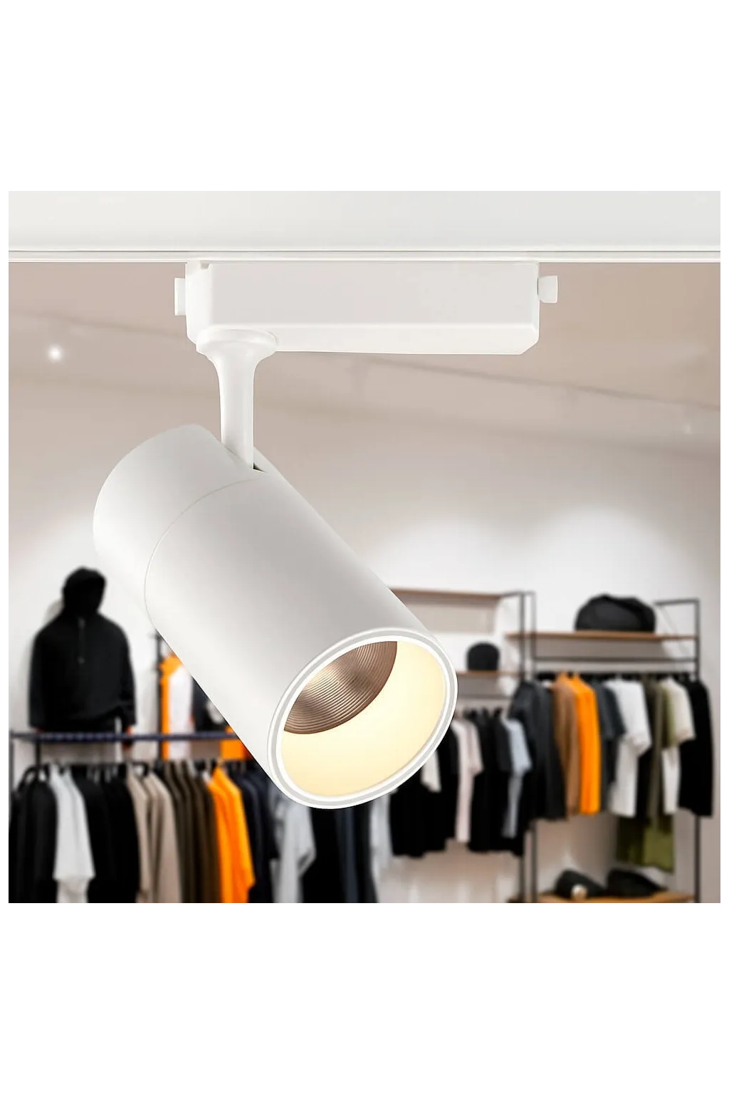 ▷ Comprar Foco LED 30W PARMA Branco Calha Monofásico - CCT - CRI+92