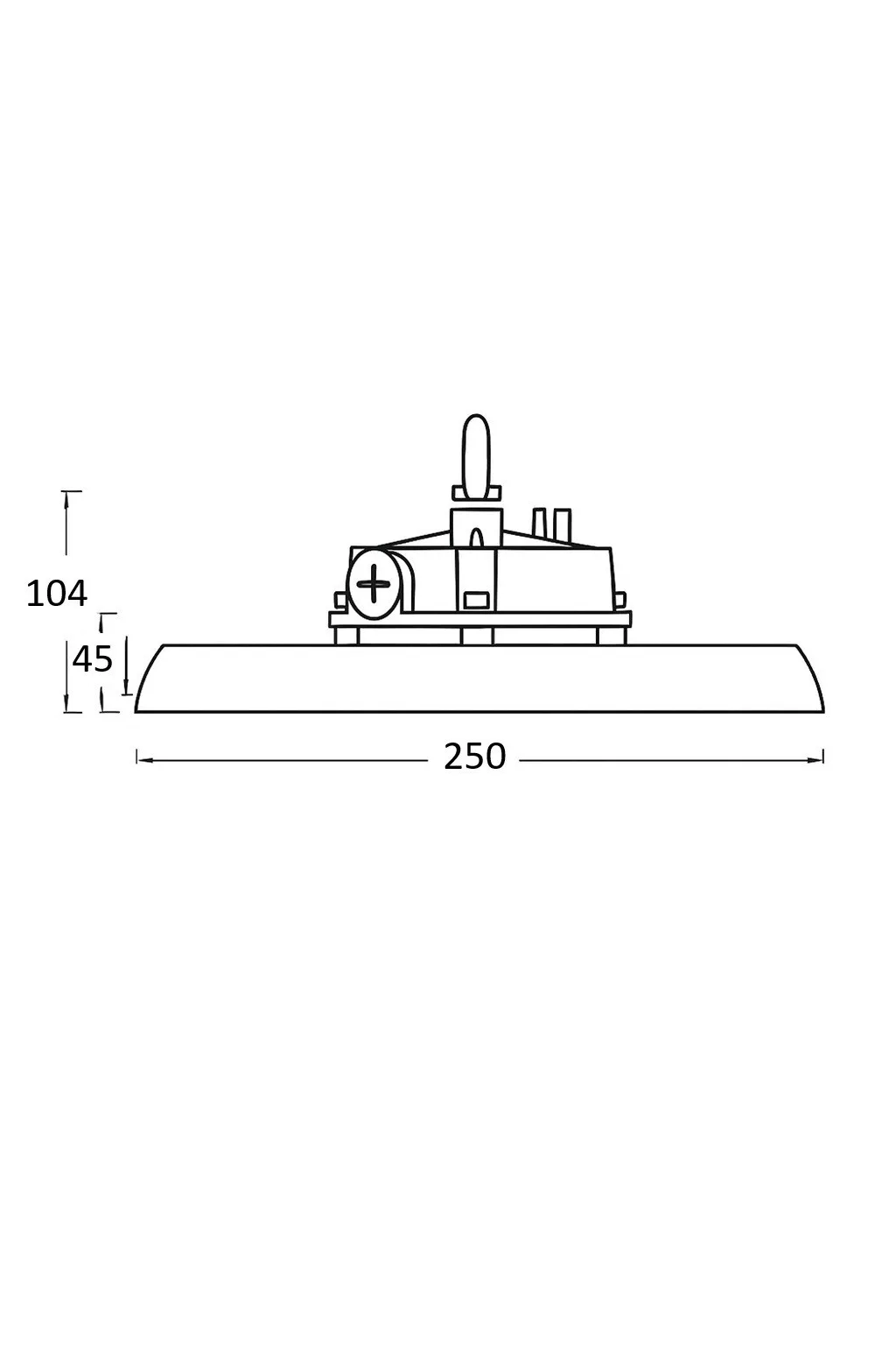 ▷ UFO GERMANY Industrial LED High Efficiency Light | 1-10V Dimmable