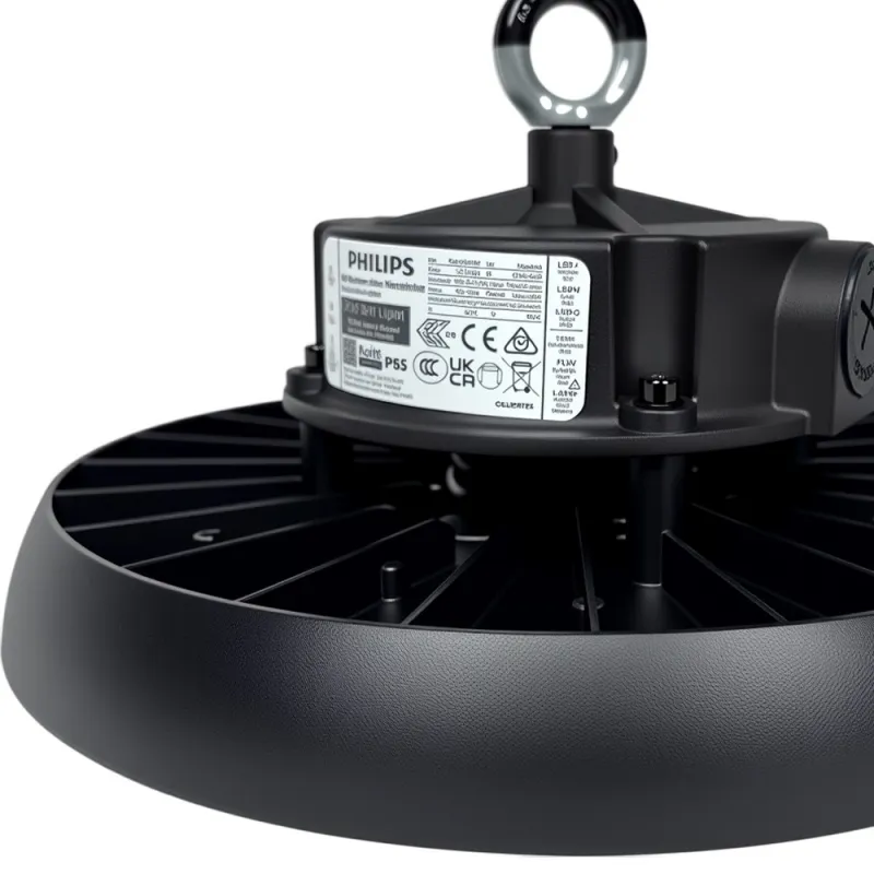 ▷ Campana Industrielle LED UFO GERMANY | Haute Efficacité & Régulation 1-10V