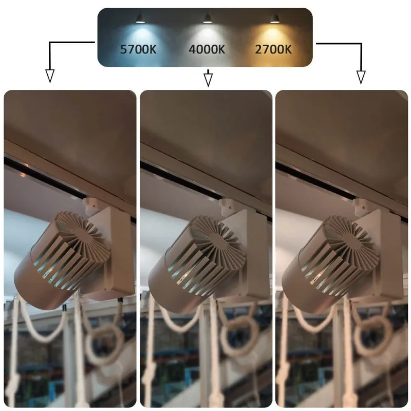 Comprar Foco LED 40W UPPSALA Branco PHILIPS Driver Calha TRIFASICO CRI+92