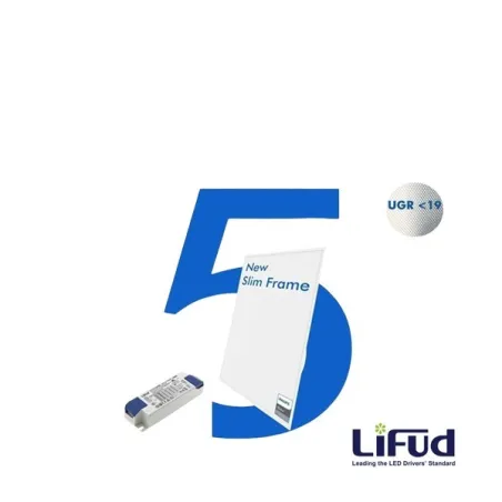 60x60 LED panel UGR19 adjustable Dali Driver Lifud Microprisma