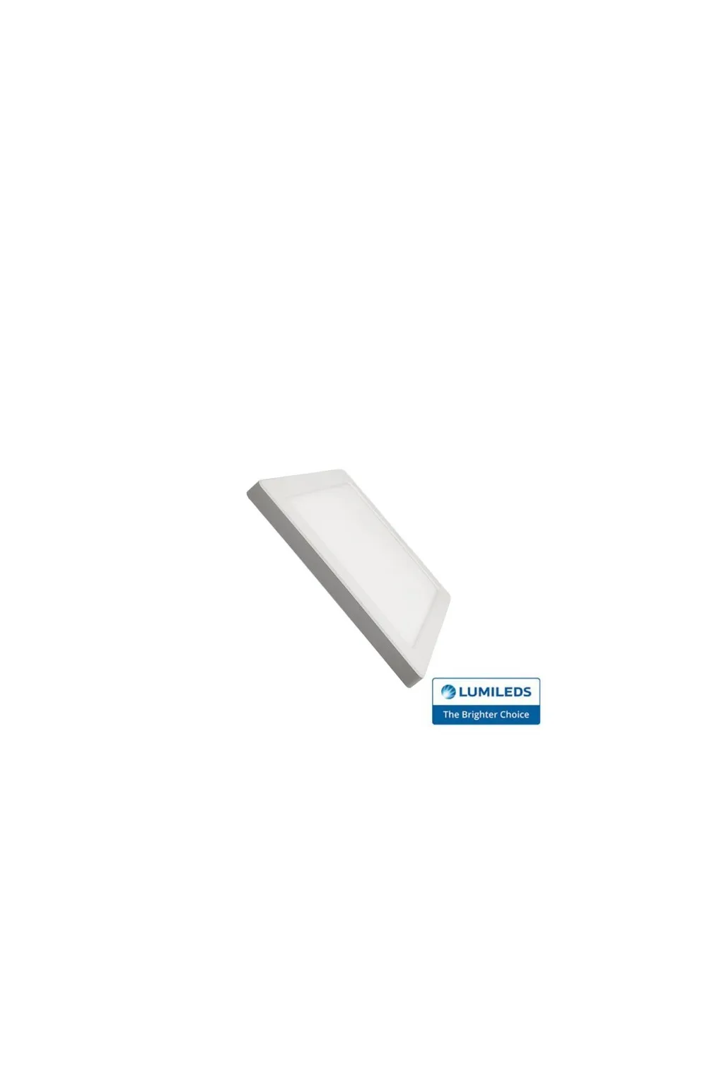 Downlight + LED ceiling - square - Moss white LumiledS - 24W Adjustable - CCT Selectable color