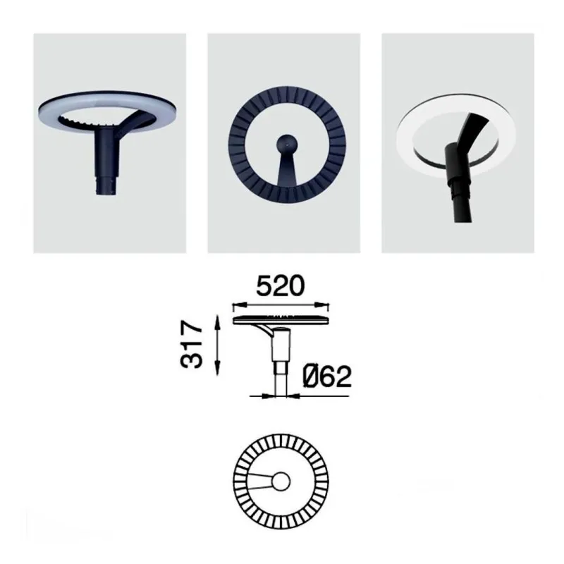 Buy LED 60W URBAN PHILIPS LUMILEDS SMD 3030 160LM / W