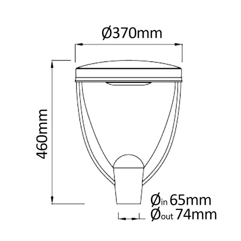 Acheter R?verb?re LED 40W URBAN Philips Luminleds SMD 3030 160Lm/W