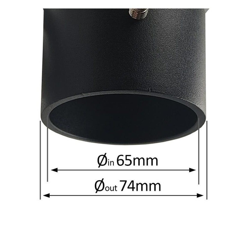 Lampione LED CONIC 40W 5200lm BRIDGELUX IP65 | Ibérica
