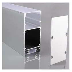 Perfil de Aluminio Modelo PRO - 2 Metros