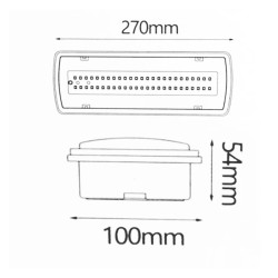 Emergency LED Light 4W IP65 Maintained | Ibérica