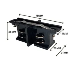 Straight I-shape Joiner Three-phase Track | Ibérica