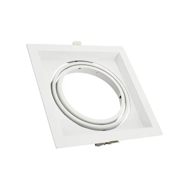 Recessed Adjustable AR111 Frame White | Ibérica