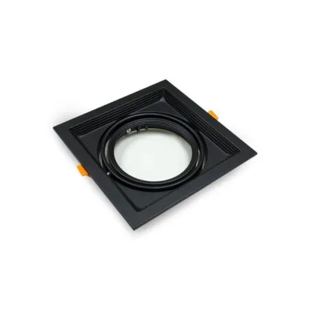 Recessed Adjustable AR111 Frame Black | Ibérica